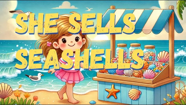 Get Ready for a Seashell Sing-Along - Fun Tongue Twister for Kids!