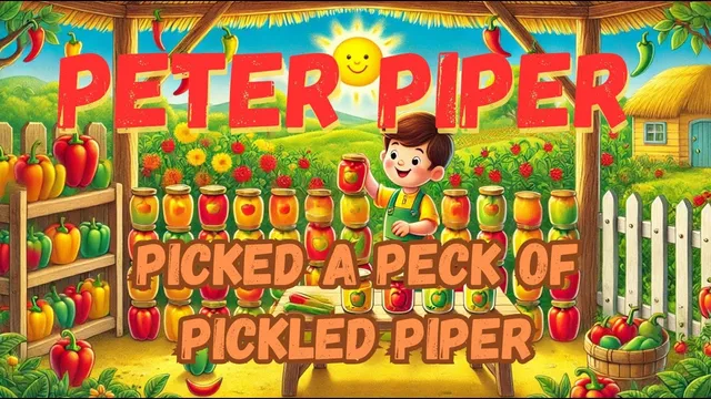 Sing-Along with Peter Piper - The Ultimate Tongue Twister Challenge!